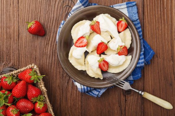 Strawberry dumplings recipe